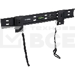 Кронштейн для телевизора Hyundai SL-X1 черный 32'-55' макс.50кг настенный фиксированный, фото 1