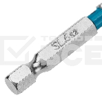 Бита Gross 113026 SL6,0х50 мм, сталь S2, шестигр., 10 шт., фото7