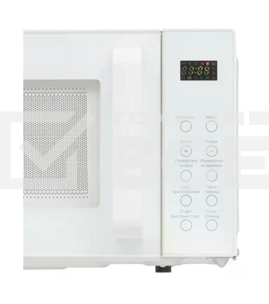 Микроволновая печь SUPRA 20SW27 белый, 20 л, 700 Вт, переключатели - сенсор