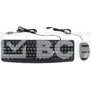 Клавиатура + мышь Оклик S603 клав:черный мышь:черный USB