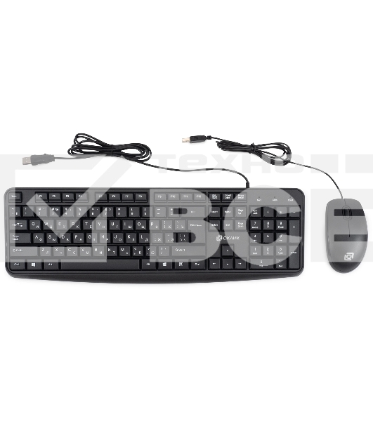 Клавиатура + мышь Оклик S603 клав:черный мышь:черный USB