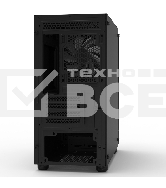 Компьютерный корпус ZALMAN T4 PLUS, MATX, BLACK, WINDOW, 1 x Combo (3.5'' or 2.5''), 1x3.5'', 2x2.5
