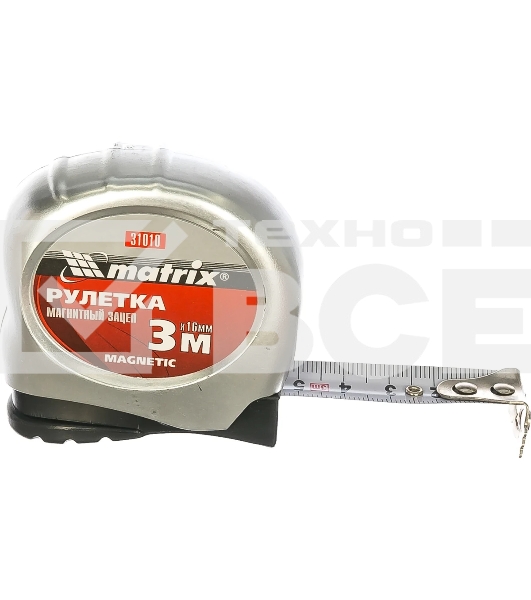 Рулетка Matrix magnetic 3мх16мм магнитный зацеп