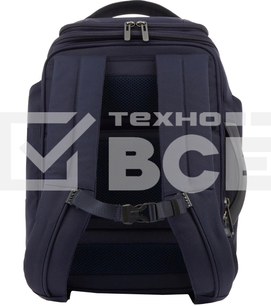 Сумка дорожная Piquadro Brief2 BV6154BR2/BLU, нейлон/натур.кожа, синий