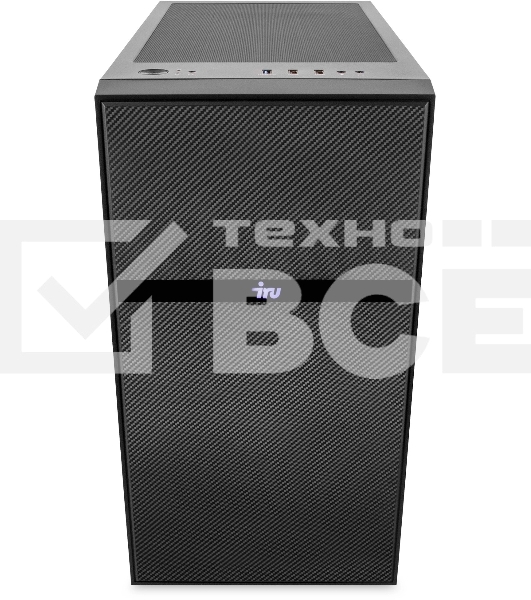 ПК IRU Game 510B7GM MT i5 12400F (2.5) 16Gb SSD512Gb RTX4060 8Gb Free DOS GbitEth 650W черный (2059450)