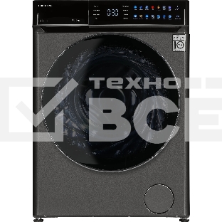 Стиральная машина HIBERG i-DDQ11 - 1014 Sd Темно-серый загр. фронтальная макс.: 10,5 кг 1200 об/мин класс: А+++
