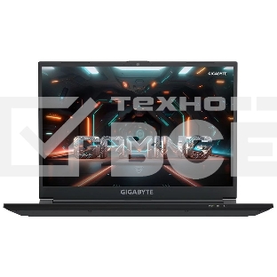 Ноутбук Gigabyte G6 черный KF-H3KZ853KD, KF Intel Core i7-13620H/16Gb/SSD512Gb/RTX4060 8Gb/16