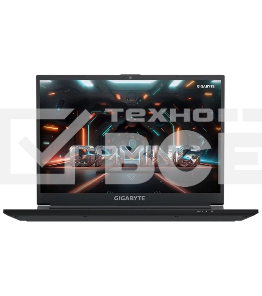 Ноутбук Gigabyte G6 черный KF-H3KZ853KD, KF Intel Core i7-13620H/16Gb/SSD512Gb/RTX4060 8Gb/16