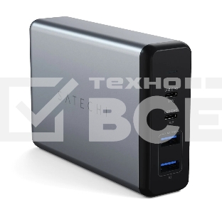 Сетевое зарядное устройство Satechi ST-TC108WM 108W Pro Type-C PD. серый космос