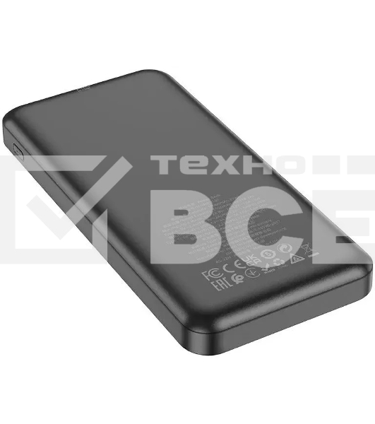 Мобильный аккумулятор Hoco J102 Cool figure 10000mAh QC3.0/PD3.0 20W 3A USB-A/USB-C черный