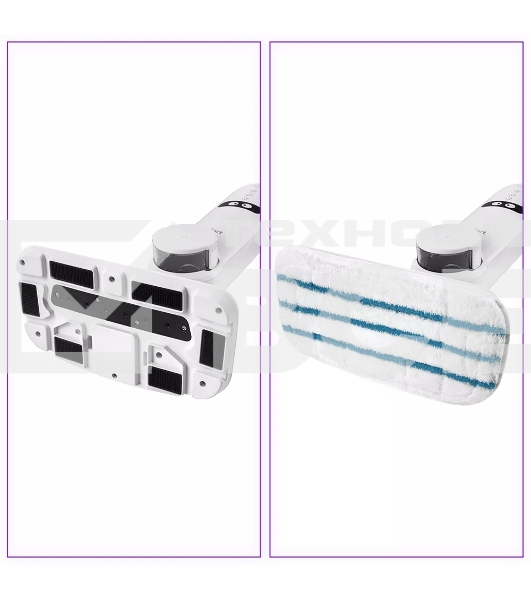 Паровая швабра KITFORT KT-1015 белый, 1300 Вт