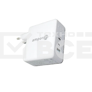 Блок питания (сетевой адаптер) Amperin GaN charger (YDS-TC140-012A) 140W, белый