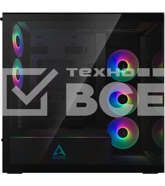 Компьютерный корпус Arctic Cooling ARCTIC Xtender (Mirror Black) арт. ACPCC00018A