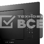 Микроволновая печь встраиваемая Kuppersberg HMF 627 B, High-Tech, 25 л, мощность 900 Вт (мощность гриля 1200 Вт), кварцевый гриль, 5 уровней мощности, 8 автоматических программ, размораживание, сенсорное управление, дисплей, черный, фото5