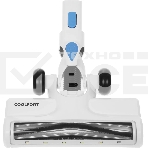 Пылесос вертикальный Coolfort CF-3006 белый/голубой, питание от аккумулятора, 130 вт, уборка сухая, пылесборник 0.5 л, работа от АКБ max 30 мин., фото13
