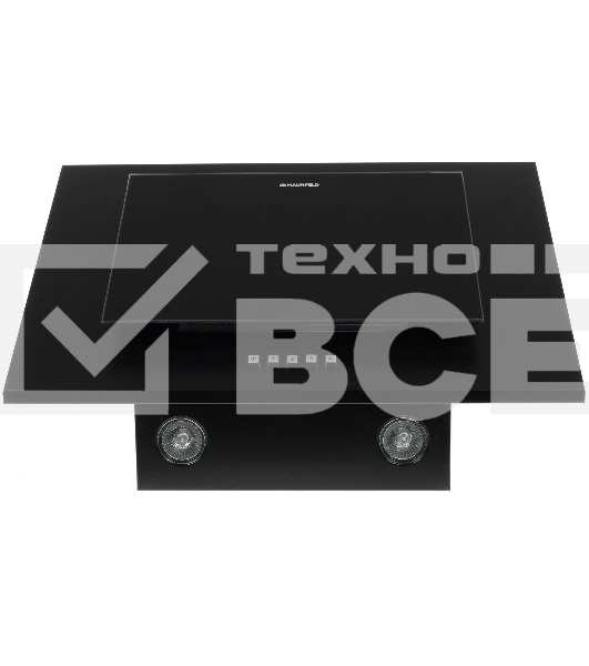 Вытяжка наклонная Maunfeld Tower C 60 черный, 60 см, 650 куб. м/ч, 51 дБ