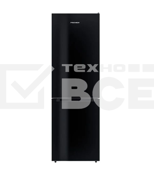 Холодильник PREMIER PRM-270BFLF/DI черный двухкамерный 187/75л морозилка снизу