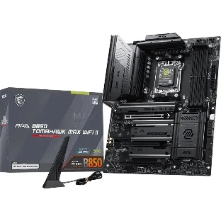Материнская плата MSI MAG B850 TOMAHAWK MAX WIFI II Socket AM5 AMD B850 4xDDR5 ATX AC`97 8ch(7.1) 5Gigabit RAID+HDMI