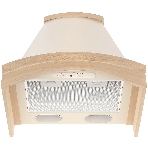 Вытяжка каминная Elikor Ротонда 60П-650-П3Л бежевый/дуб, 60 см, 650 куб. м/ч, 60 дБ, фото9