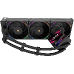 Система жидкостного охлаждения Thermalright Hyper Vision 360 ARGB Soc-AM5/AM4/1151/1200/2066/2011/1700 черный 4-pin 29.6dB Al LCD Ret (H-VISION-360-BL-ARGB), фото5