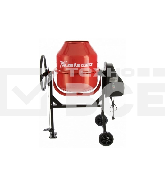 Бетоносмеситель СМ-120К, 120 л, мощность 450 Вт МТХ