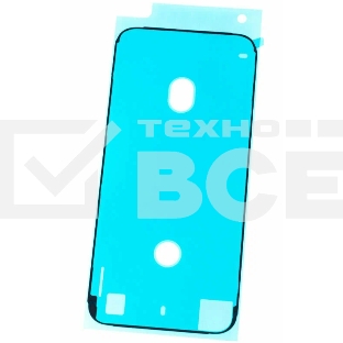 Водозащитная прокладка (проклейка) для iPhone XS, черная