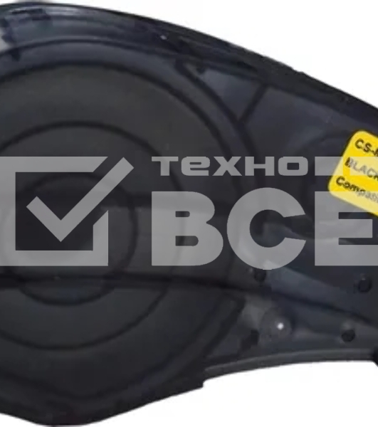Картридж ленточный Cactus CS-M210-750595YL черный шрифт, желтый фон (19.1 мм, 6.4 м) для Brady M210/M211/M210-LAB