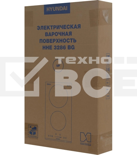 Электрическая варочная поверхность Hyundai HHE 3286 BG черный