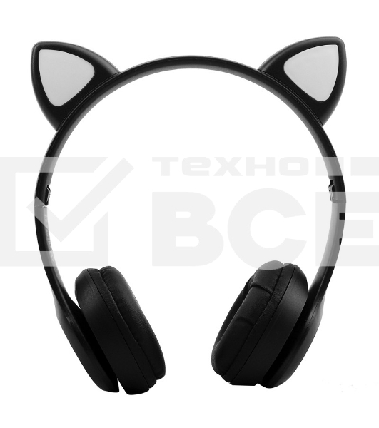 Наушники накладные беспроводные Ergolux ELX-BTHP02-C02 черный