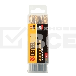 Сверло по металлу Denzel 9 мм, HSS-Tin, Golden Tip, 8 шт., фото2