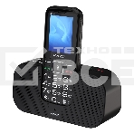 Телефон Maxvi RT-04 black + док-станция, фото 1
