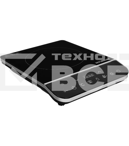 Плита настольная электрическая Hyundai HYC-0104 черный стеклокерамика (настольная)