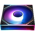 Кулер для корпуса Thermalright TL-M12R-S Reverse (124x120x25mm, 4-pin PWM, ARGB, 34.43CFM, 23.2dBA, 1500RPM, черный), фото3