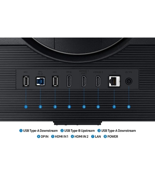 Монитор Samsung 32' S32DG702EI, 16:9, IPS, UHD, 1ms, 350cd, 144Hz, HDMI, DP, USB, HAS, SPK