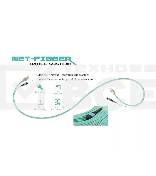 Сетевая Оптическая кабельная система HDMI2.0V VCOM 10M <D3745-10.0>