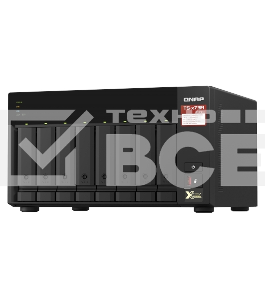 Сетевое хранилище без дисков SMB QNAP TS-873A-8G NAS, 8 trays 3,5