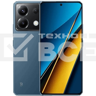 Смартфон POCO X6 5G, 8/256Gb, синий