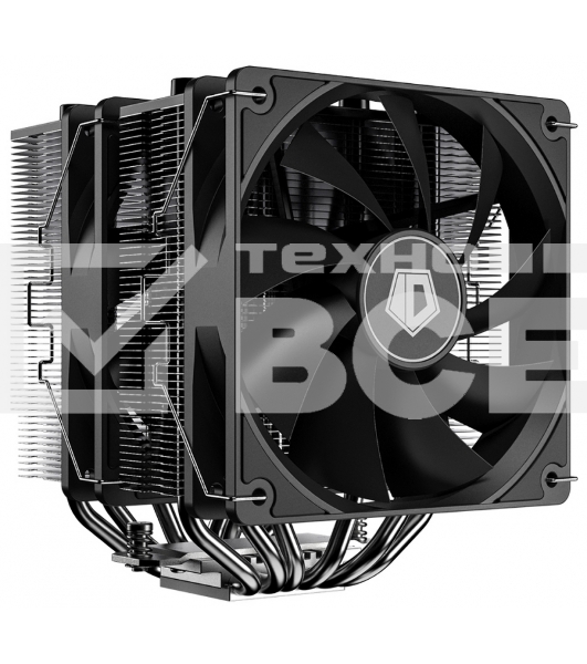 Кулер ID-COOLING SE-206-XT Черный  120мм алюминий+медь 1800rpm 35db 4-pin 250W 156мм