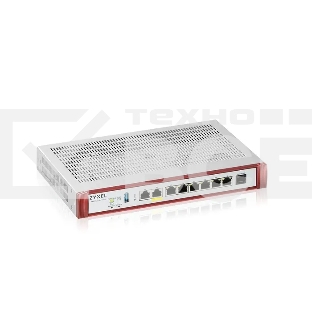 Межсетевой экран Zyxel USG FLEX 200HP с подпиской Gold на 1 год (AS, AV, CF, IDP/DPI, Sandboxing, SecuReporter), Rack, 1xRJ-45: 1/2.5G (LAN/WAN), 1xRJ-45: 1/2.5G PoE+ (LAN/WAN), 6xRJ-45: 1G (LAN/WAN),