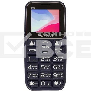 Мобильный телефон Maxvi B110 синий