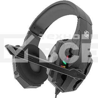 Наушники с микрофоном Оклик HS-L355G черный 1.8м мониторные оголовье (1939807)