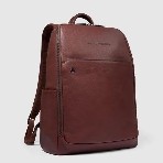Рюкзак мужской Piquadro Black Square CA6501B3/CU, кожа, табачный, фото 1