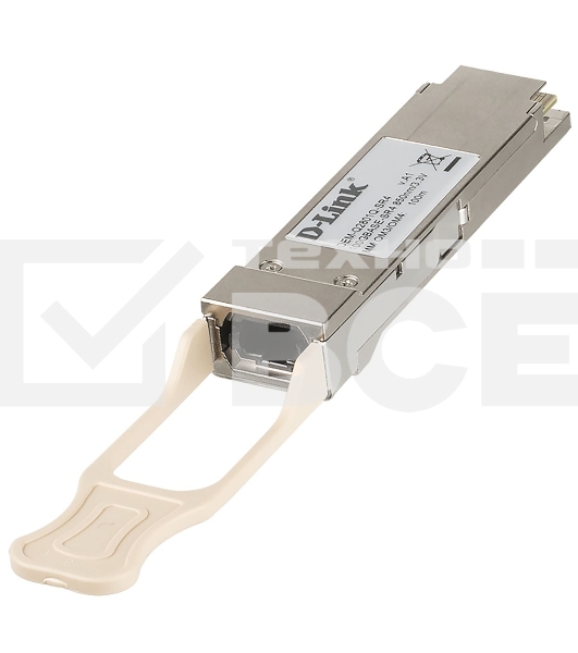 Трансивер D-Link DEM-Q2801Q-SR4/A1A  QSFP28 с 1 портом 100GBase-SR4 для многомодового оптического кабеля OM3 (до 70 м) / OM4 (до 100 м)