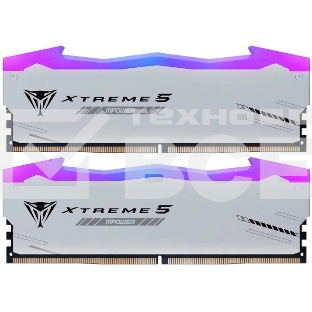 Оперативная память Patriot Viper Xtreme 5, DDR5, 32Gb (2x16Gb), 8000MHz, CL38, с радиаторами, RGB, серебристый