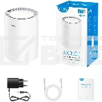Бесшовный Mesh роутер Cudy M3000(1-PACK) AX3000 10/100/1000/2500BASE-T, белый, фото3