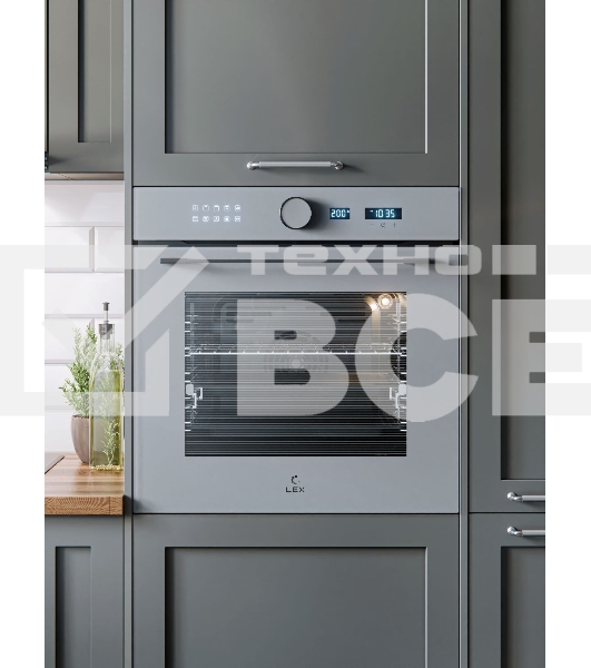 Духовой шкаф электрический LEX EDM 1002 ONE GR серый