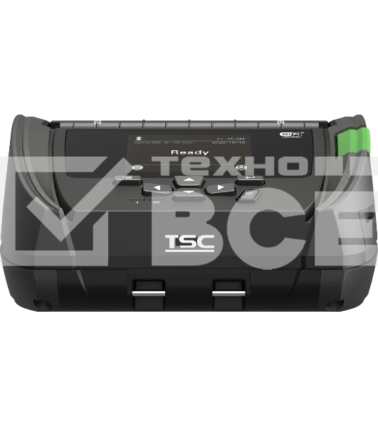 Принтер этикеток мобильный TSC Alpha-40L прямая термопечать, 203 dpi, 127 мм/сек, Bluetooth, USB, Wi-Fi, чёрный
