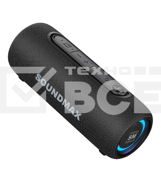 Портативная колонка Soundmax SM-PS5026B черный