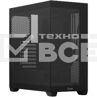 Компьютерный корпус Ocypus Gamma C72 BK ATX/win/black/no PSU/Tempered Glass