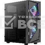 Компьютерный корпус Aerocool/Formula Glider Cosmo V1 без БП, ATX, боковое окно (закаленное стекло), черный, фото 1